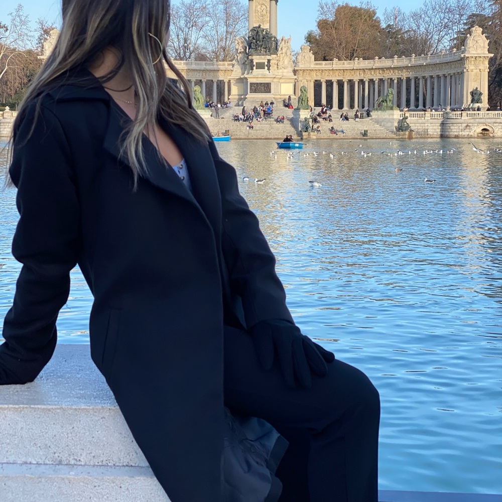 Black coat